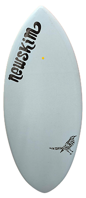 Prancha de Skimboard Newskim Híbrido G - Azul Claro