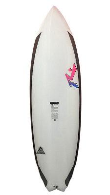Prancha De Surf Rusty Modelo ILLUMINATI 6'2'' - 39,3 L - Torsion Spring - FCS2 Nova