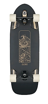 Simulador de Surf Walrus Black/Peaking Complete Surf Skate 31" - marca GLOBE