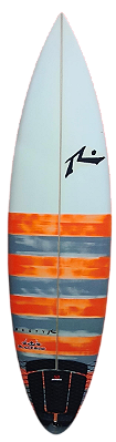 Prancha De Surf Rusty Modelo Blackbird 6'6" 36,5 L PU Semi Nova ( nunca foi para agua )