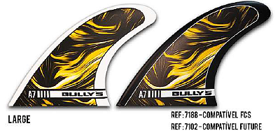 Quilha Bully´s FCS2 Large - A7 2026 - Modelo Al Merrick (Thruster)