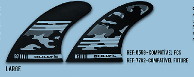 Quilha Bully´s FCS2 Large - B7 2026 - Modelo Performance (Thruster)