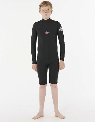 Short John Infantil Dawn Manga Longa Rip Curl