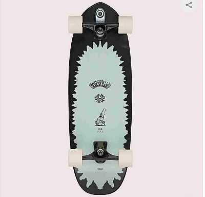 Simulador de Surf Mod. Frothe Estilo Sea Saw Preto e Verde 30" - GLOBE