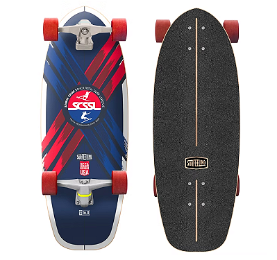 Simulador de Surf Surfeeling Surf SkateSCSSL - 16 Santa Cruz Scholastic Surf League - 29,3''