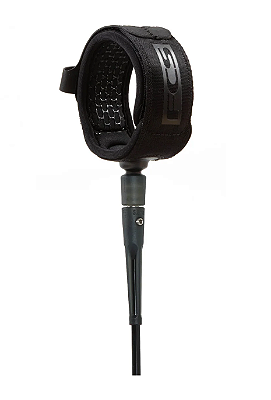 Leash All Round Essential FCS - 6' - 7MM - BLACK