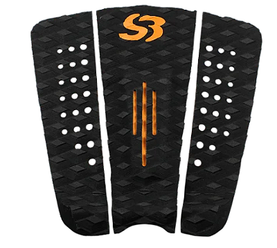 Deck Surf Silverbay Signature MIGUEL PUPO / Preto - Laranja