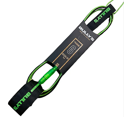 Leash Bullys 6' x 7 mm - IMPORTADO - Preto- Verde - Premium