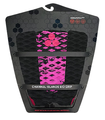 Deck para Prancha de Surf Al Merrick Modelo Fader Mega Kush - IMPORTADO - Preto/Rosa