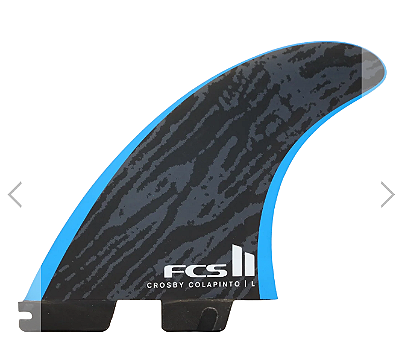 Quilhas FCS II Crosby Colapinto PC Tri - familia Accelerator - Media