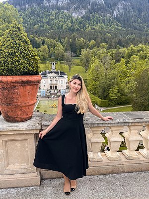 Vestido Celine Preto