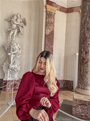 Blusa Herança Cherry