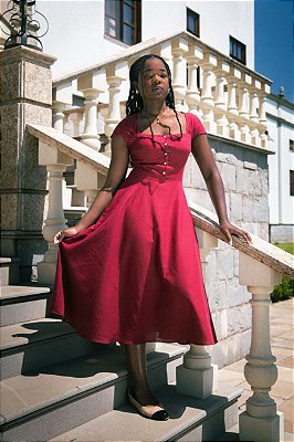 Vestido Grace Cherry