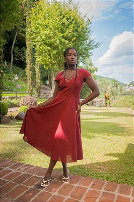 Vestido Vivienne Cherry