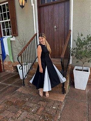 Vestido Annelise P&B