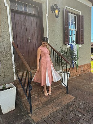 Vestido Annelise Rosé