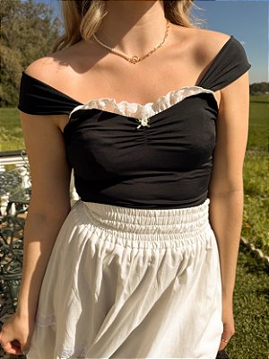 Blusa Encanto Preta