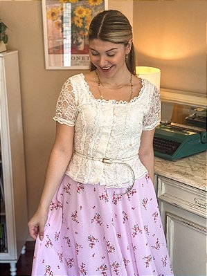 Blusa Beatriz Off White