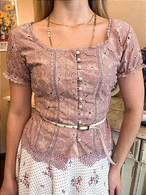 Blusa Beatriz Rosé
