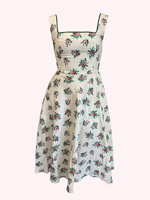 Vestido Celine Florescer (Veludo)