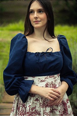 Blusa Alvorada Marinho