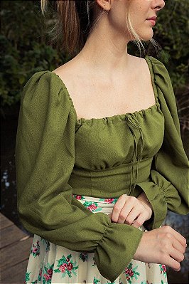 Blusa Alvorada Musgo