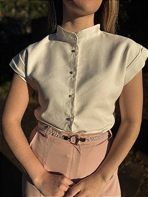 Camisa Pérola Off White