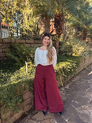 Calça Pantalona Cherry