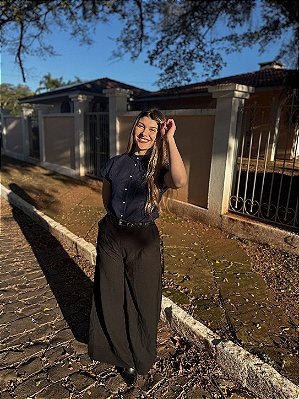 Calça Pantalona Preta