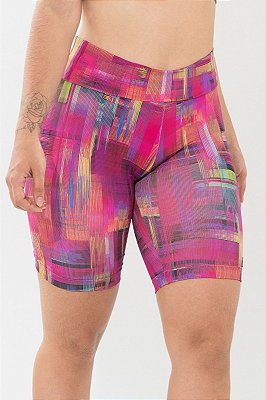 Bermuda Supplex Light Estampa Alegria