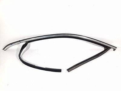 Guarnição Porta Cromado Vw Tiguan 2012 Dianteira Esquerda