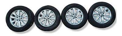 Jogo Roda Pneu Bom Volkswagen Amarok 2015 2016 2017