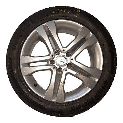 Jogo Roda Pneu Meia Vida 235 50 R18 Mercedes Gla 200 2016