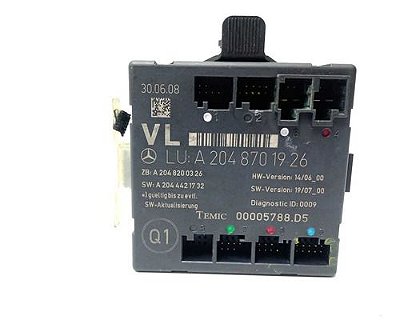 Modulo Porta Dianteira Esquerda Merceses C350 2009 2010 2011