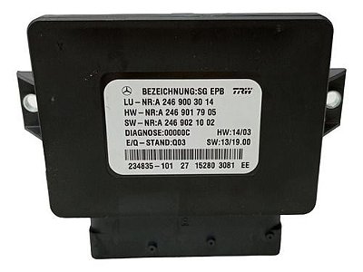 Modulo Controle Freio Mercedes Gla200 1.6 2014 2015 2016