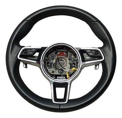 Volante Direção Comando Borboleta Porsche Cayenne 2017 2018