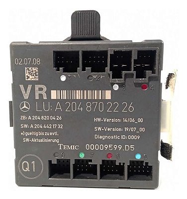 Módulo Porta Dianteira Direita Mercedes C350 2009 2010 2011