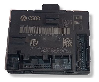 Modulo Porta Dianteira Esquerda Audi A6 2015 2016