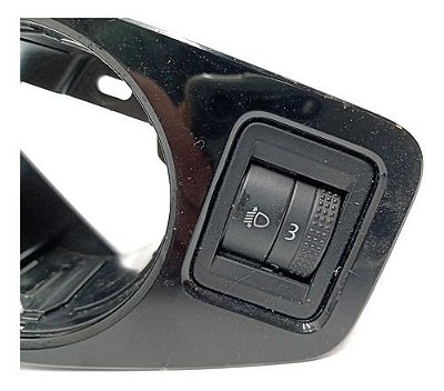 Moldura Comando Farol Botão Regulagem Volkswagen Golf 2016
