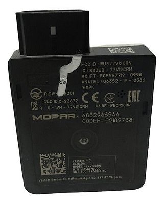 Modulo Tras Esq Controle Ponto Cedo Jeep Commander 2021 2022