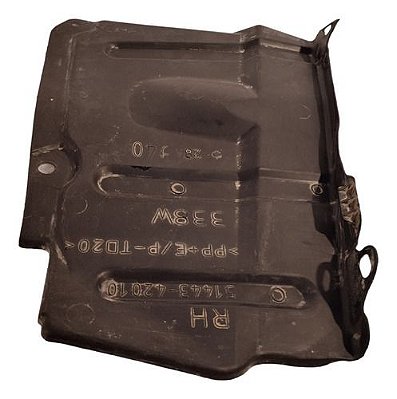 Moldura Parabarro Dianteiro Direito Toyota Rav4 2008 2009 10