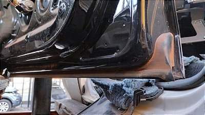 Borracha Porta Inferior Dianteira Direita Vw Jetta 2013