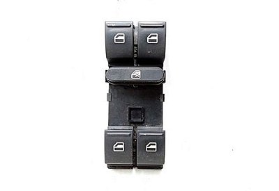 Botão Comando Vidro Diant Esq Volkswagen Passat B6 2008 2010