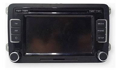 Radio Som Central Multimídia Volkswagen Tiguan 2011 2012 14