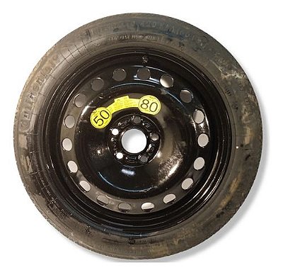Roda Pneu Estepe Fino Bom Volvo Xc60 2010 2011 125 80 R17