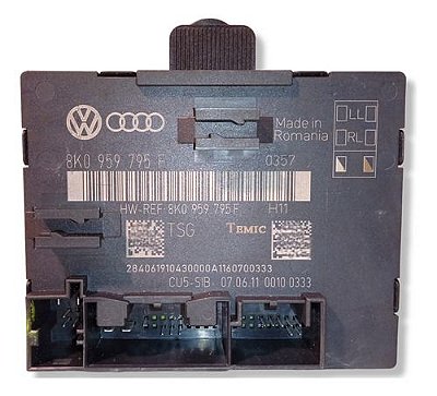 Módulo Porta Traseiro Esquerdo Audi Q5 2011 2012
