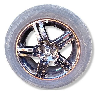 Jogo Roda Boa Pneu Ruim Honda Civic Si 2007 2011 205 55 R16