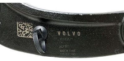 Braço Curvo Tras Esq Volvo Xc40 Recharge 2022 2023