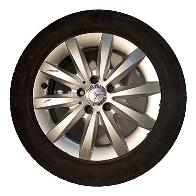 Roda Pneu Meia Vida 205 55r 18 Mercedes A200 2014 2015
