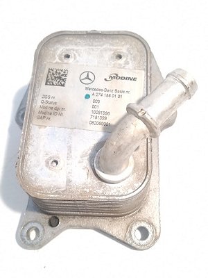 Resfriador Óleo Motor Mercedes C180 Cgi 1.6 2012 2013